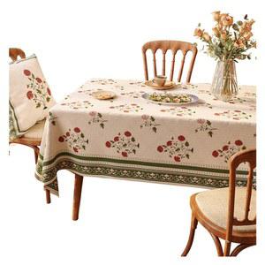 식 식탁보 6인용 매트 패브릭 테이블보 방수