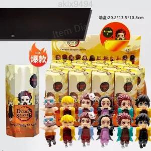  귀멸의칼날피규어 핸드폰 장식 꾸미기 귀칼굿즈 폰꾸 젠이츠 네즈코 기유 랜덤박스 가챠 가차