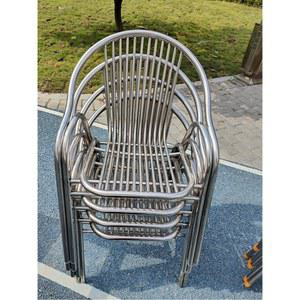 스테인레스체어 야외 스용 접이식 스틸체어 가드닝 플라스틱 외부 쿠션 노점 무게 캠핑