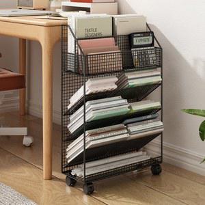 정리 간이 철재 사다리 1단 평면형 서점 탁자형 책꽃이 북트레일러 진열장 책상서랍