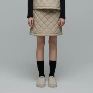 [내셔널지오그래픽]내셔널지오그래픽 N244WSK010 여성 엘크 패딩 숏기장 스커트 BEIGE