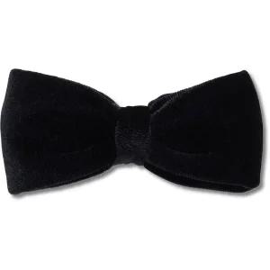 갤러리아 [크록스 본사] 라지 블랙 벨벳 보우 지비츠 참 10016724