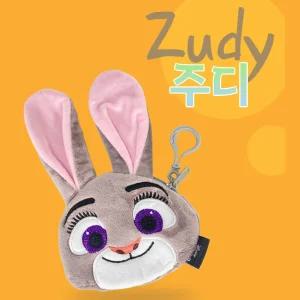 주토피아 동전지갑 닉 앤 주디 가방고리 2Types 주토피아 닉지갑 닉파우치 주디 캐릭터 동전지갑