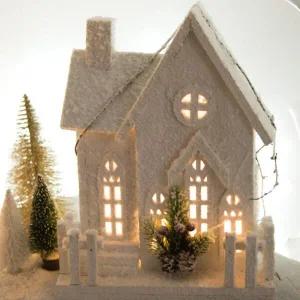 [아트박스]/플라워트리 크리스마스 하우스 장식 AA건전지 프라임 전구 31cm