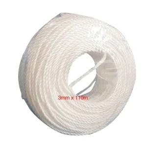 (3mm x 110m 0.6kg) PP 안전 로프 빨래줄/캠핑/고정/빨래/여행/빨레/텐트/타프/다용도/건조/산업/무타공