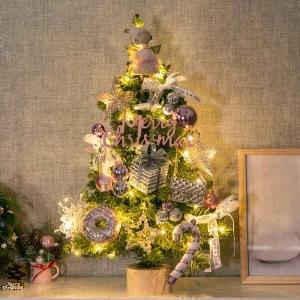 /플라워트리 크리스마스 미니트리 워머 LED 티타니아 샤를 60cm