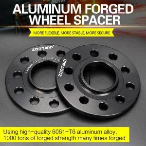 허브스페이스 휠 Tesla Model 3 Y 용 투피스 세트 5/8/10/12/15/20mm PCD 5x114.3 CB 64.1mm 스페이서 어댑
