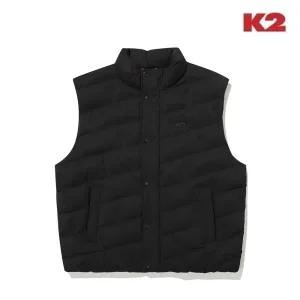 [롯데백화점]케이투 양말증정 남성 가을 겨울 등산 패딩 조끼 실크스타 베스트 KMU24641