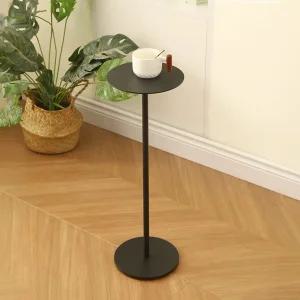 북유럽 미니 티테이블 협탁 찻상 센터 원형 화이트 보조