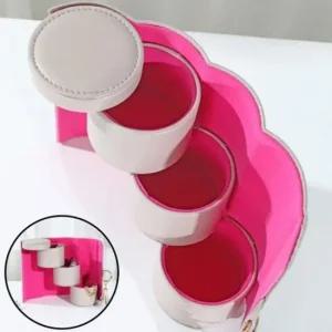 보석함 트렌드 올 3단 악세서리 수납함 귀걸이 목걸이 쥬얼리수납함 목걸이케이스