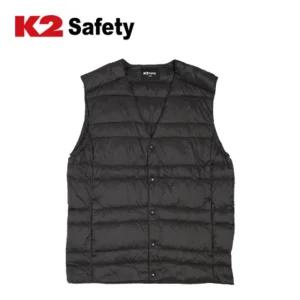 K2 세이프티 작업복 구스 패딩 베스트 21VE-F609R
