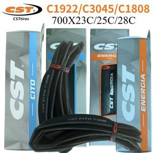 CST 로드 자전거 접이식 타이어 700C 부품 C1922 C3045 C1808 펑크 방지 700*23C 25C 120-170TPI 내마모성