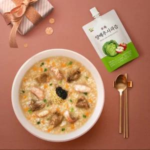 [본죽] 불고기낙지죽+양배추사과즙