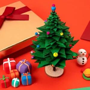 유치원 부직포 트리만들기 장식 연말 파티