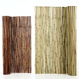 대나무 울타리 펜스 파티션 옥상 방부목 가림막 야외 갈대 난간 장대 텃밭