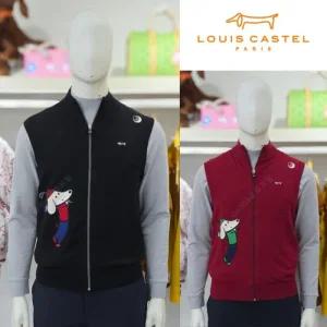 루이까스텔 FW 남성 전판민자 아플리케 자수 반터틀 반집업 조끼 7MDVT931