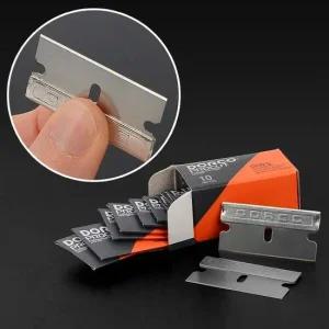 도루코 면도칼 단면도 10P 도루코단면도 스테인레스칼 공업용날 단면칼날 칼날