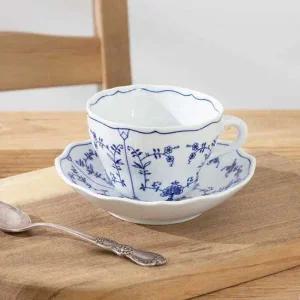 체스키포슬란 프라하블루 커피잔 세트 1인조 210ml O073