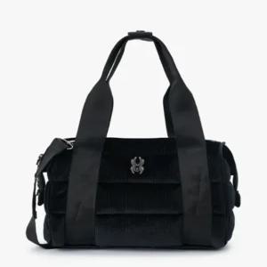 스파이더 여성 실린더 퀼팅 토트백 B1 SPKWBNBG352W BLK