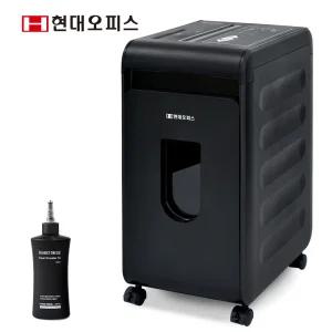 [현대오피스] 문서세단기 저소음 12매 22L PK-1223CD + 오일 자동절전 파쇄기 세절기