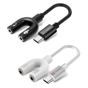 네모라 C타입 to 3.5mm PC 헤드셋 변환 케이블