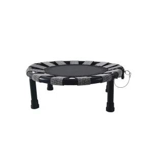 1인용 접이식 트램폴린 미니 가정용 다이어트 밴드타입 홈트 운동기구 점프