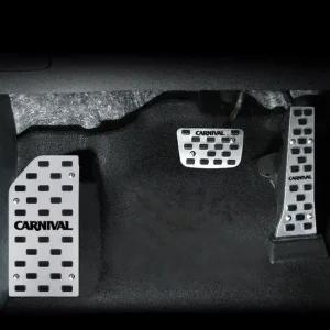 차량 튜닝 카니발 4세대 페달 커버 논슬립 자동차 액세서리 보호장치 논슬립페달