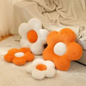 플라워 인테리어 포인트 의자 쇼파 솜 방석 쿠션 대형