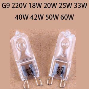 10PCS G9 220V LED 전구 18W 20W 25W 33W 40W 42W 50W 60W 할로겐 램프 슈퍼 브라이트 웜톤 화이트