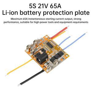 5S 21V 65A Battery Charging Protection Board Li-Ion Lithium Circuit BMS Module Power Tool ACcessory