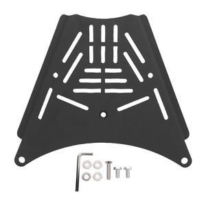 존테스 350E 368E용 오토바이 탑 케이스 확장 플레이트 테일 랙 스테인리스 스틸 리어 러기지 박스 홀더 지