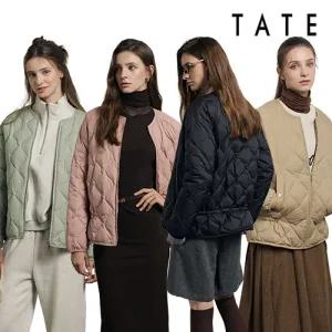 [초특급최저가][TATE] 테이트 25FW 여성 에어라이트 덕다운 퀼팅 점퍼 1종
