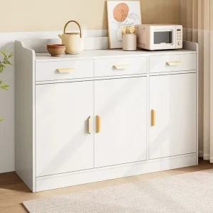 수납장 탕비실 선반 보관 서랍 커피 커피머신 진열대 주방