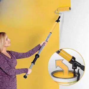 페인트 전동 롤러 막대 세트 도장 브러쉬 반자동 롤러대