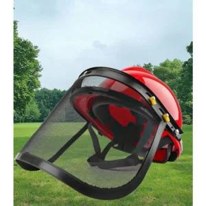 예초기 헬맷 면 현장 작업모 여름