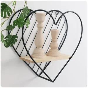 미니 벽선반 하트 인테리어 소품 데코 진열선반 벽선반 공간활용선반