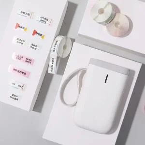 미니봇 D11 라벨 프린터 네임택 큐알코드 라벨링 스티커 이름표 만들기