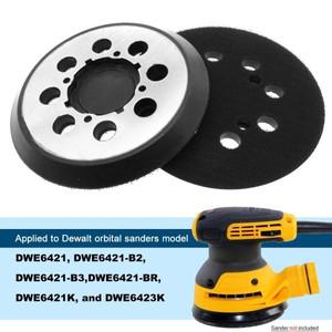 8홀 후크 및 루프 샌딩 패드, 디스크, DWE6423/6423K,DWE6421/6421K,DCW210B 궤도 5 인치