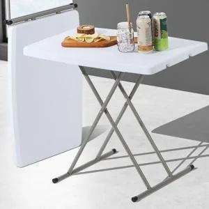 이동식 테이블 소형 높이 보조 간이 테이블 미니 플라스틱 행사용 휴대용 접이식 다용도 사무실 식탁