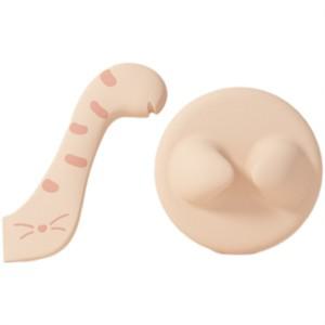 넘버쓰리 고양이 일체형 캔 뚜껑 스푼 덮개세트