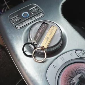 [간지] 무쏘 EV 맞춤 레터링 차번호 전화번호 각인 키링 홀더 [호환상품]