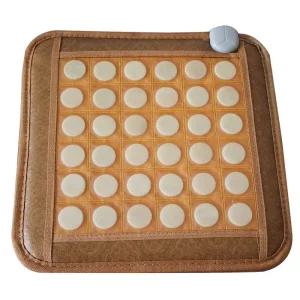 1인용 옥방석 전기 온열 게르마늄 방석 매트 의자 전기장판 45x45 A 45x45cm