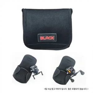 UST BLACK 네오프랜 베이트릴 파우치 릴 가드 릴 커버 릴 케이스 M 블랙