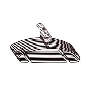 10개입 미끄럼방지옷걸이 코팅 논슬립 옷걸이-차콜 논슬립옷걸이 옷정리 미끄럼방지 옷정리걸이