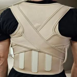 인포벨 쭉쭉핏 라운드숄더 굽은등 어깨 바른 허리 자세교정밴드(베이지L)