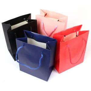 미니 보석 쇼핑백 종이 귀금속 선물 소형 쥬얼리