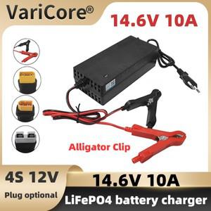 14.6V 12V 10A 리튬 인산철 배터리 충전기 110-220V 4S 팩 고출력