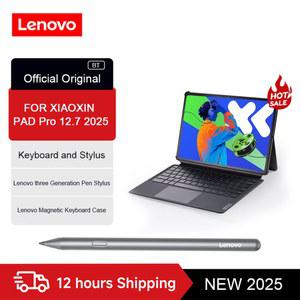 레노버 정품 마그네틱 키보드 & 스타일러스 2 in 1 세트 (샤오신 패드 프로 12.7 2025인치 보호 케이스, 펜 트레이 포함)