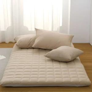 슬립클라우드 요이불세트 두꺼운 순면 싱글 광목 누빔 바닥이불 요매트 패드 토퍼 플레인