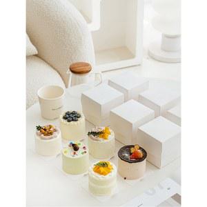 미니케이크상자 케익 포장박스 50개 10세트 타르트 앞열림 세트 포장 5세트 크리스마스